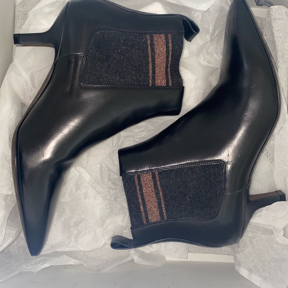 Brunello Cucinelli black heels